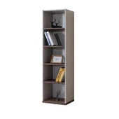 Milano Genç Odası - 3 Kapaklı Aynalı Dolap, Karyola, Komodin, Çalışma Masası, Şifonyer, Kitaplık - 7