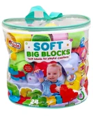 Dede Yumuşak Big Bloklar Çanta 24 Parça 04008 - 1