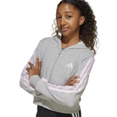 Adidas JJ0949 Jg 3S Ft Fz Cro Kız Çocuk Spor Ceket - 4