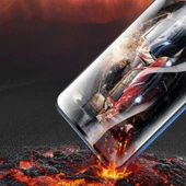 Oppo A16 Uyumlu Cam Ekran Koruyucu 5D Temperli Zr-5DCam - 4