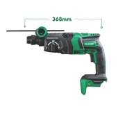 Hikoki DH18DPC-5.0 18V/5.0Ah 26mm 3.2j SDS Plus Kömürsüz Şarjlı Kırıcı Delici Matkap - 3