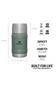 Stanley The Atrisan Thermal 0.5 L Yemek Termosu Yeşil - 2