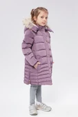 Benittokids Kız Çocuk Natürel Kürklü Kaban 51301 - 9