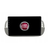 Fiat 500 - Araç Multimedya Ekran - 4GB 64GB - S - White - 2008 - 2015 - 9 Inch - MYWAY - RED - 1