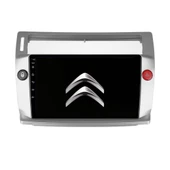 Citroën C4 Ser. - Araç Multimedya Ekran - 4GB 64GB - Old - Silver - 2005 - 2011 - 9 Inch - MYWAY - RED - 1