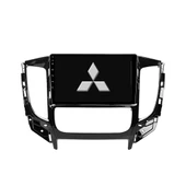 Mitsubishi L200 - Araç Multimedya Ekran - 4GB 64GB - Dijital - Piano Black - 2015 - 2021 - 9 Inch - MYWAY - RED thumbnail 1