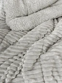 Cotton Box Wave Gri Çift Kişilik Yorgan - 2