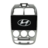 Hyundai Accent Admire - Araç Multimedya Ekran - 4GB 64GB - S - Gri - 1999 - 2012 - 9 Inch - MYWAY - RED - 1