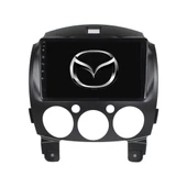 Mazda Mazda 2 - Araç Multimedya Ekran - 4GB 64GB - S - Black - 2008 - 2012 - 9 Inch - MYWAY - RED thumbnail 1