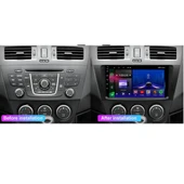 Mazda Mazda 5 - Araç Multimedya Ekran - 4GB 64GB - S - Black - 2012 - 2013 - 9 Inch - MYWAY - RED - 4