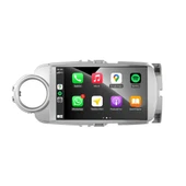 Toyota Yaris - Araç Multimedya Ekran - 4GB 64GB - S - Silver - 2012 - 2020 - 9 Inch - MYWAY - RED thumbnail 2