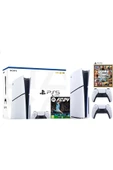 Playstation 5 Slim Cd Edition Uyumlu 2. Dualsense Ps5 Kol Fifa Fc 24 Gta 5 - 1