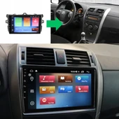 Toyota Corolla - Araç Multimedya Ekran - 4GB 64GB - Küçük - GRİ - 2007 - 2013 - 9 Inch - MYWAY - RED - 5