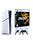 Playstation 5 Slim + 2. kol dualsense + PS5 COD Black Ops 6 ( İthalatçı Garantili ) - 1