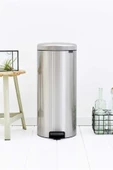Brabantia Newıcon Fpp Matt Steel Pedallı Çöp Kutusu 30lt - 1