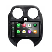 Nissan Micra - Araç Multimedya Ekran - 4GB 64GB - S - Black - 2011 - 2013 - 9 Inch - MYWAY thumbnail 3