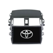Toyota Corolla - Araç Multimedya Ekran - 4GB 64GB - Büyük - Gri - 2007 - 2013 - 9 Inch - MYWAY - 1