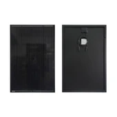 155W HalfCut Monokristal Full Black Güneş Panel - 1