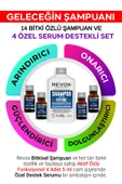 Bitkisel Şampuan ve Aktif Özlü 4 Adet Özel Destek Serumu Saç Bakım Seti Geleceğin Şampuanı 2 adet - 2