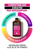 Coenzyme Q10 Keratin Vitamain Kompleks Güçlendirici Yenileyici Derin Besleyici Saç Bakım Şampuanı - 2