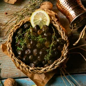 Seneye Meyve Verebilir Durumda Yağlılık Selelik Sofralık Gemlik Trilye Zeytin Fidanı (100-150 cm) - 1