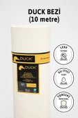 Premier Metrelik Duck Keten Kumaş Su İtici Bez 10 Metre TDRS161 - Krem thumbnail 1