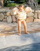 Nabaiji  Tiswim Çocuk Yüzme Kolluğu  Tropikal Baskılı  2-6 yaş 15- 30 kg - 5