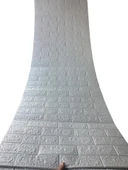 Renkli Duvarlar Tek Parça Bütün 70cmx500cm 1 Adet Krem Yapışkanlı Kesilebilir Silinebilir D Duvar Kağıdı Paneli thumbnail 2