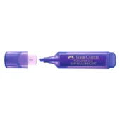 Faber Castell Fosforlu Kalem 1546 Şeffaf Gövde Mor 5030154636000 - 1