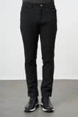 Siyah Esnek 5 Cep Casual Slim Fit 5 Cep Pantolon 1003245161 - 1
