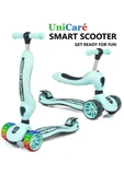 Smart Oturaklı Çocuk Scooter 3 Tekerlekli Işıklı Ledli Scooter Yükseklik Ayarlı 1-5 Yaş - 4