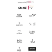 Weston 55WS3205 55" 140 Ekran 4K Ultra HD WebOS LED TV - 8