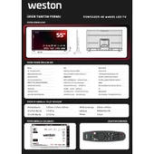 Weston 55WS3205 55" 140 Ekran 4K Ultra HD WebOS LED TV - 7