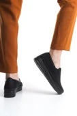 Kadın Comfort Taban Rahat Ayakkabı Yanı Lastik Detaylı Tam Kalıp Günlük Ayakkabı thumbnail 6