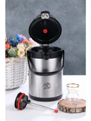 CKR2007 2.5 Lt Çift Katlı Paslanmaz Çelik Pompalı Termos - 2.5 LT-Siyah thumbnail 1