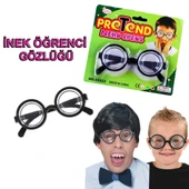 İnek Öğrenci Gözlüğü Şaka Gözlüğü - 1