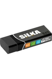 Silka Öğrenci Silgisi Black Rock 20 Lİ Siyah Büyük Boy (20 Li Paket) - 1