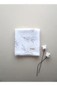 LİBABABY Müslin Yaprak- OEKO-TEX Sertifikalı %100 Pamuk 2 Katlı 110x115 cm Bebek Müslin Battaniye & Örtü - 3