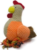 Wow Köpek Oyuncağı Kumaş Tavuk Gıcırtılı - 1