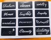 Monalisa Home 12 Adet Figürlü Geçici Dövme - 1