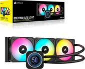 Corsair iCUE H150i Elite LCD XT CW-9060075-WW 360 mm İşlemci Sıvı Soğutucu - Outlet - 3