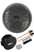 Midex TD-68ASH Çelik Dil Davul Handpan 6 İnç 8 Ton Steel Tongue Drum Full Set - 1