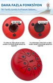 Midex TD-68RD Çelik Dil Davul Handpan 6 İnç 8 Ton Steel Tongue Drum Full Set - 5