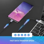 Ugreen 50152 USB-C to USB-C PD 60W 2M Örgülü Hızlı Şarj Kablosu - 4