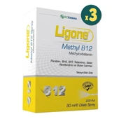 Ligone Methyl B12 Dilaltı Sprey 40 ml 3 Adet - 1