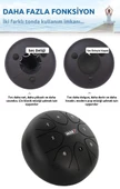 Midex TD-88BK Çelik Dil Davul Handpan 8 İnç 8 Ton Steel Tongue Drum Full Set - 4