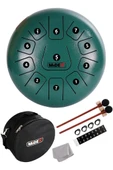 Midex TD-1211GR Çelik Dil Davul Handpan 12 İnç 11 Ton Steel Tongue Drum Full Set - 1