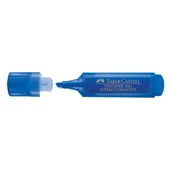 Faber Castell Fosforlu Kalem 1546 Şeffaf Gövde Mavi 5030154652 - 1