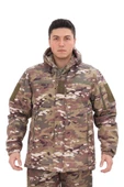 Single Sword Su ve Rüzgâr Geçirmez Softshell Erkek Kışlık Parka (Kapüşonlu) - 2