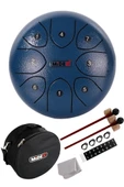 Midex TD-88BL Çelik Dil Davul Handpan 8 İnç 8 Ton Steel Tongue Drum Full Set - 1